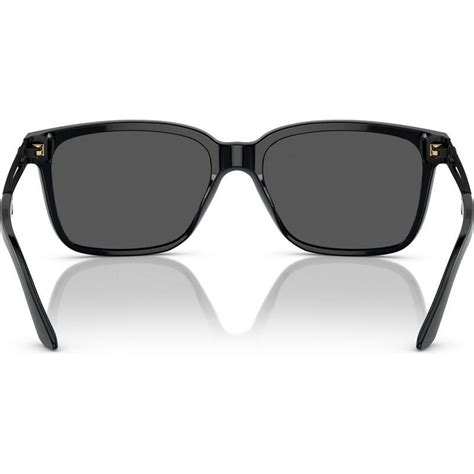 versace ve4307 sunglasses - black / grey|versace sunglasses biggie smalls.